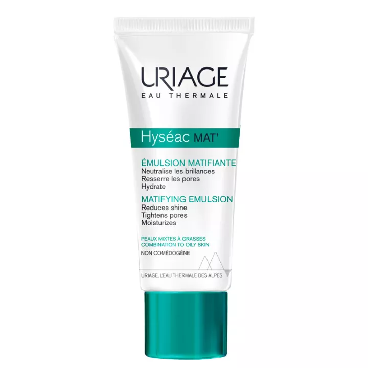 Матирующая эмульсия Uriage Hyseac Mattifying Emulsion, 40 мл