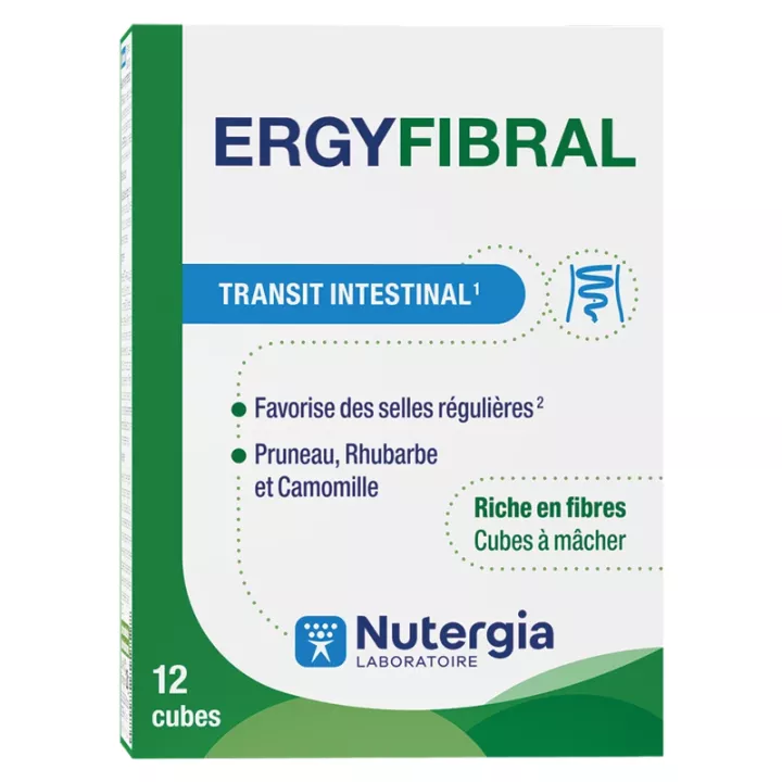 Ergyfibral Intestinal Faultier 12 Nutergia Kauwürfel