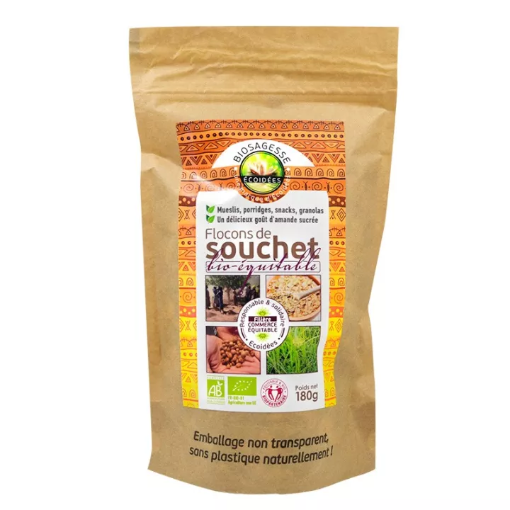 Copos de Souchet ecológicos 180 g