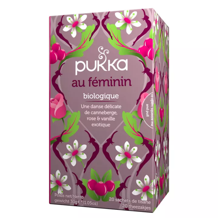 Pukka Bio Tisane bien être féminin 20 sachets