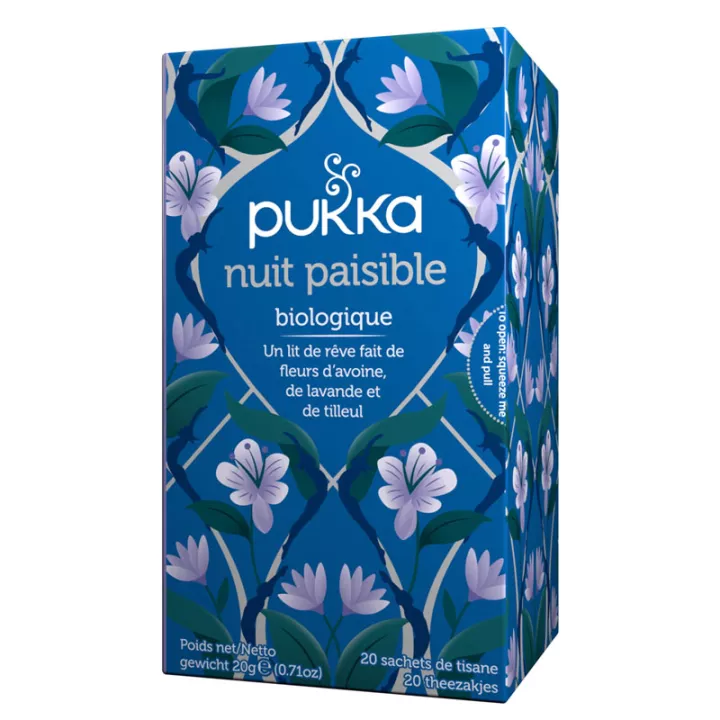 Травяной чай Pukka Bio Peaceful Night Sleep, 20 пакетиков