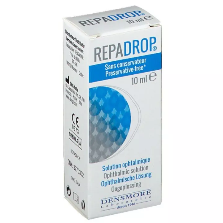 Repadrop solution ophtalmique Protection de la cornée 10ml