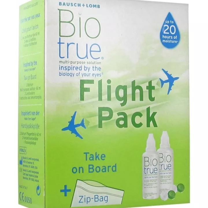 Biotrue Solution Multifonctions lentille de contact souples Flying Pack