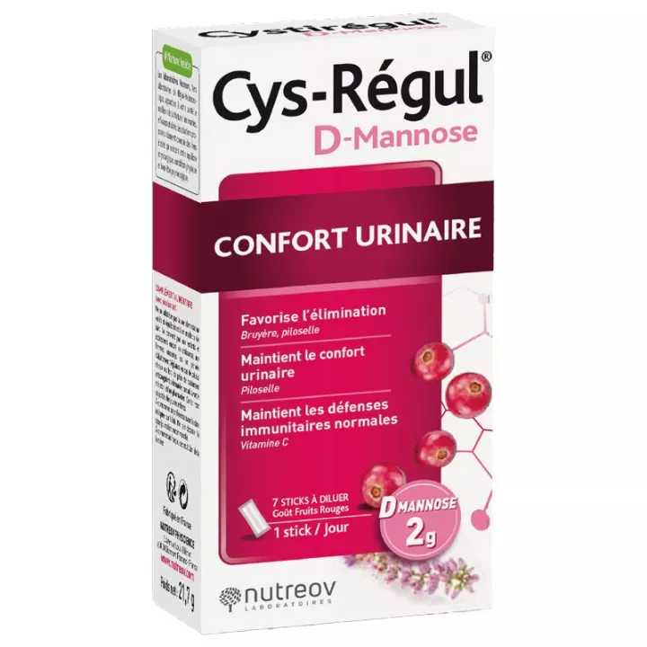 Nutreov Cys-Regul D-Mannosio Urinary Comfort 7 bastoncini