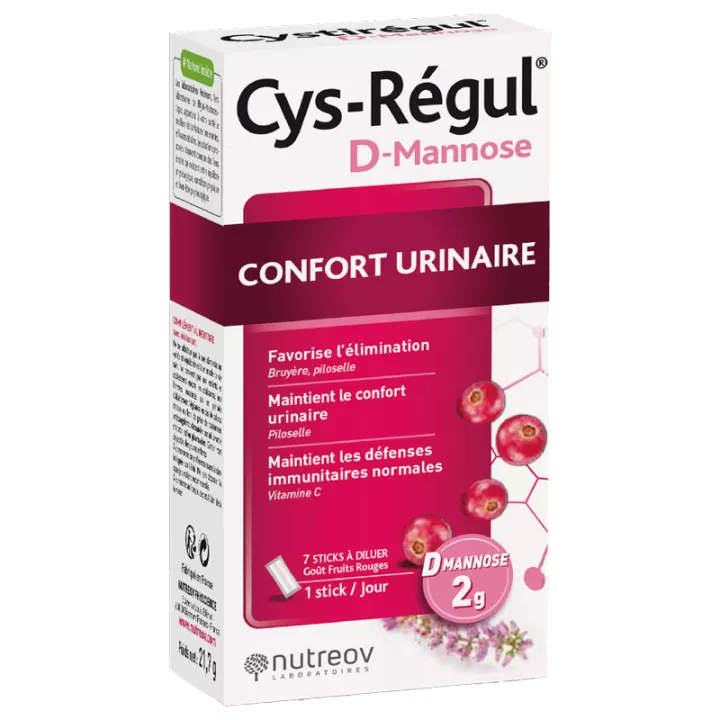 Nutreov Cys-Regul D-Mannose Urinary Comfort 7 палочек