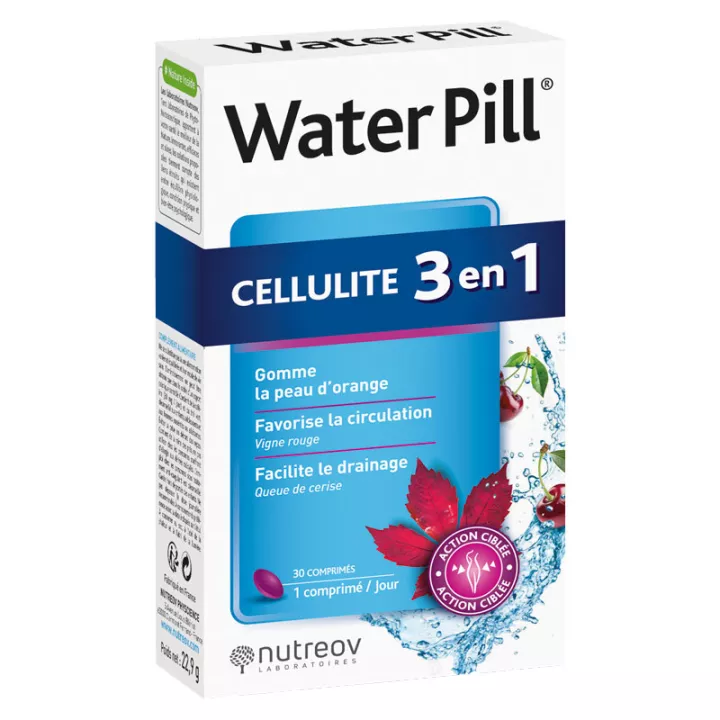 Nutreov Water Pill Celulite 3 em 1 20 comprimidos