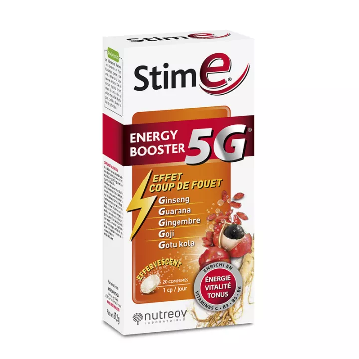 Nutreov Stim E Energy Booster 5G 20 шипучих таблеток