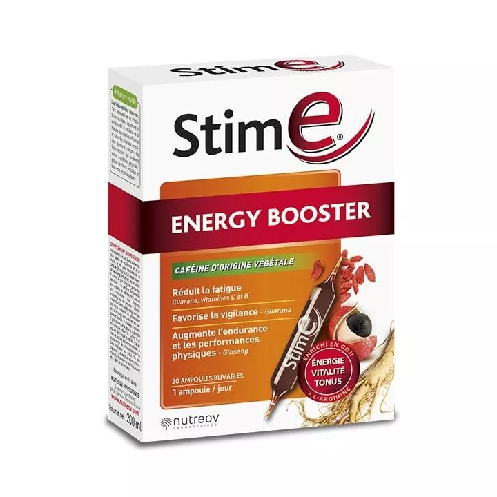 Stim E Energy Booster 20 ampoules Nutréov