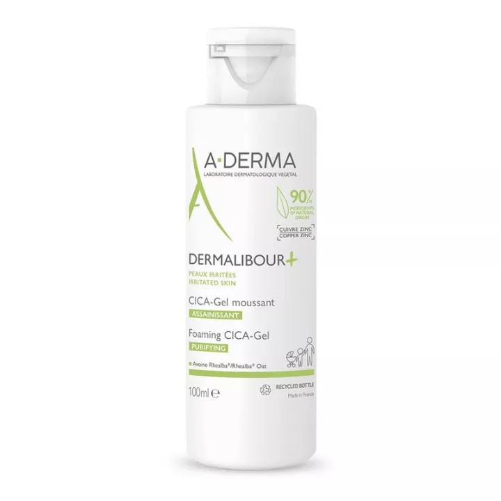 A-Derma Dermalibour + Cica Foaming gel fragile skin