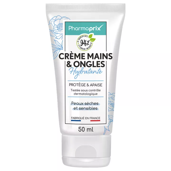 Pharmaprix Creme Hidratante para Mãos e Unhas 50 ml