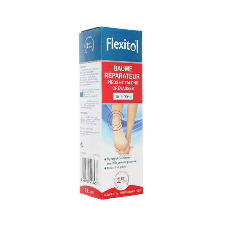 Восстанавливающий бальзам для ног и трещин на пятках Flexitol 112g