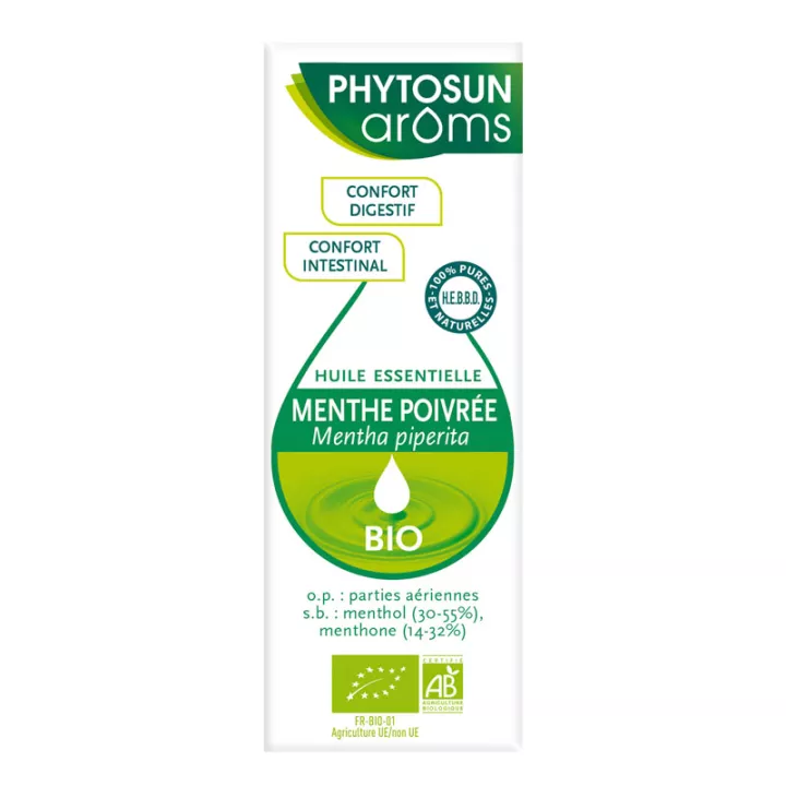 Phytosun Aroms Ätherisches Bio-Pfefferminzöl