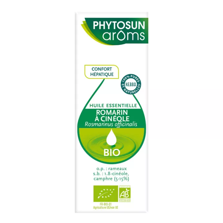 Phytosun Aroms Ätherisches Rosmarinöl mit Bio-Cineol