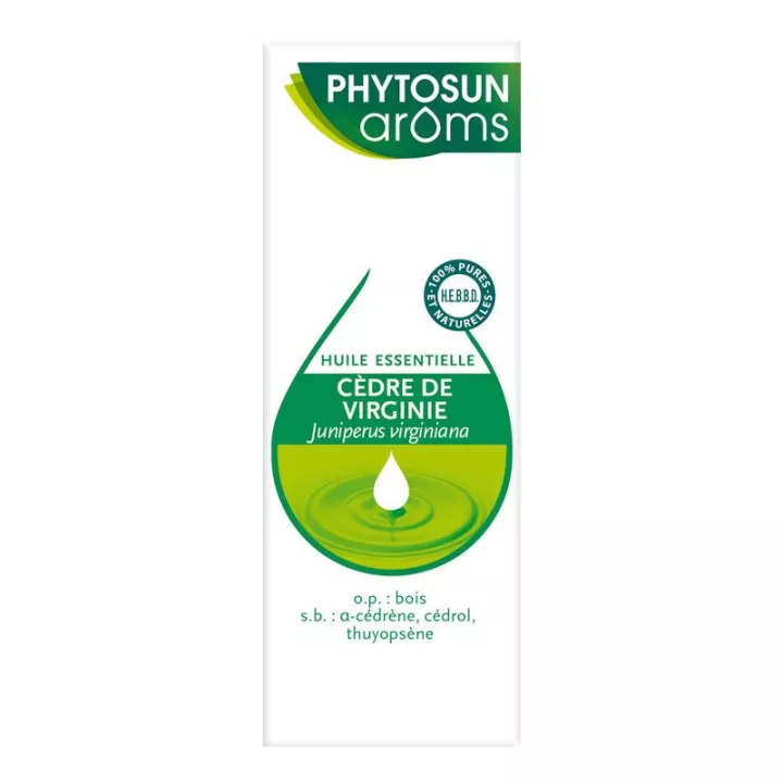 Óleo essencial de Phytosun Aroms de cedro da Virgínia