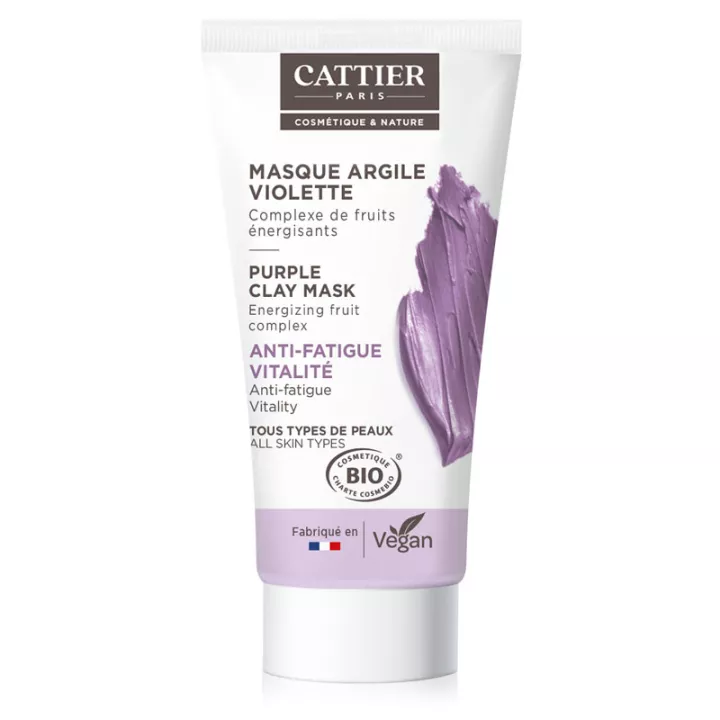 Cattier Bio-Violett-Ton-Maske