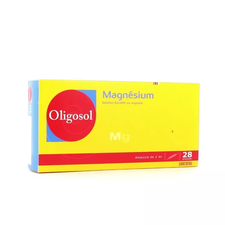 Oligosol magnésium (Mg) 28 ampoules