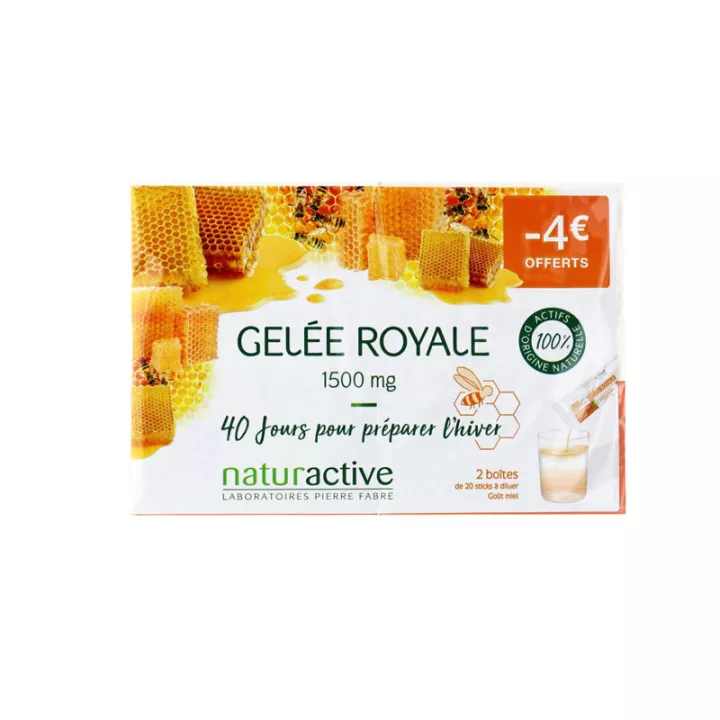 Jalea Real NATURACTIVA 20 barritas de 10 ml