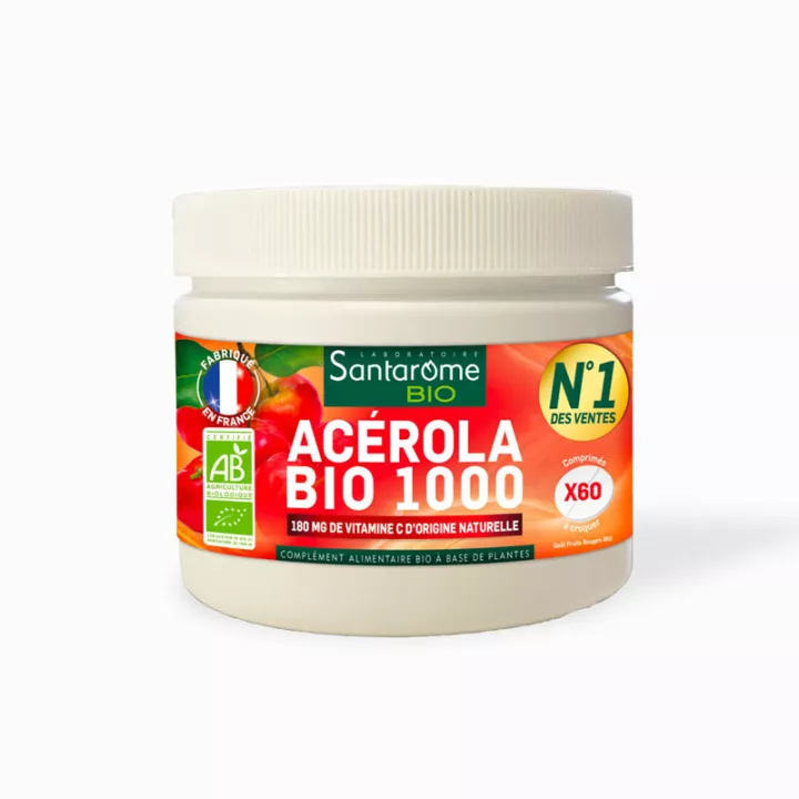 Santarome Bio Acerola 1000 Tablets