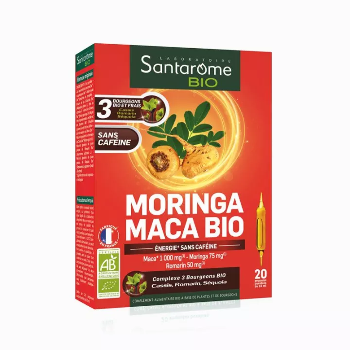 Santarome Bio Moringa Maca 20 Fiale 10ml