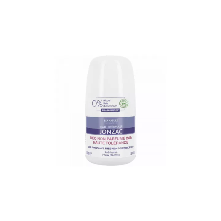 Jonzac High Tollerence Deodorante inodore 24h Roll-On