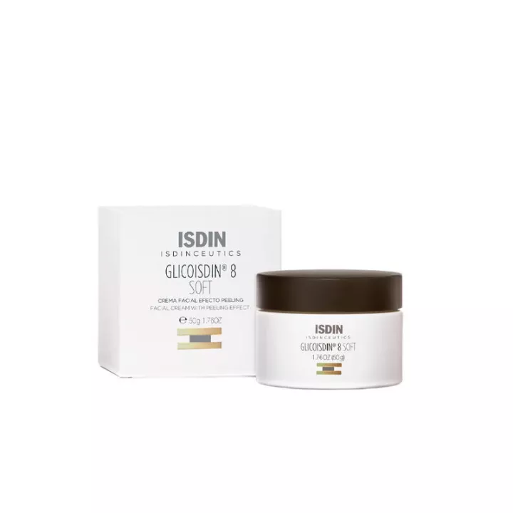 ISDIN Glicoisdin 8 Soft Anti-Aging Peeling Cream 50g Крем-пилинг против старения