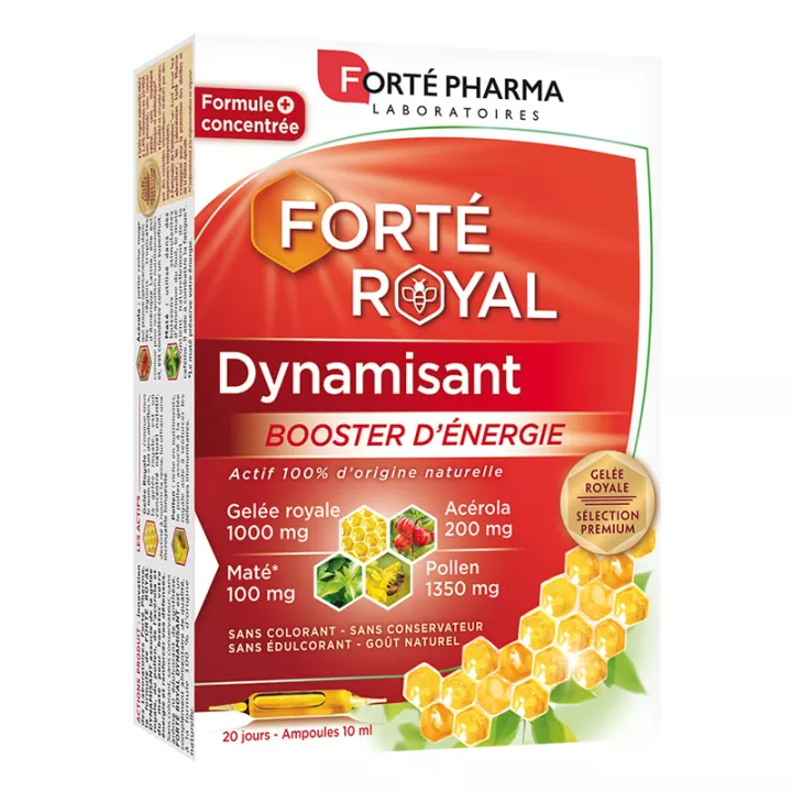 Forté Pharma Dynamisant 20 Ampoules de 10ml