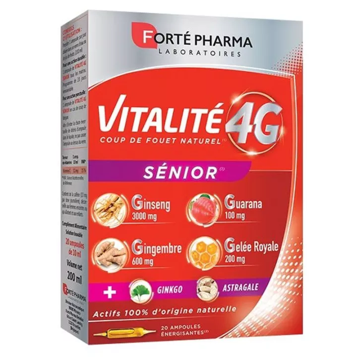 Forté Pharma Vitalite 4g Senior 20 Ampoules