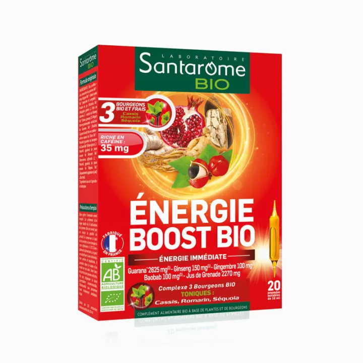 Santarome Energie Boost Bio 20 Ampollas de 10ml
