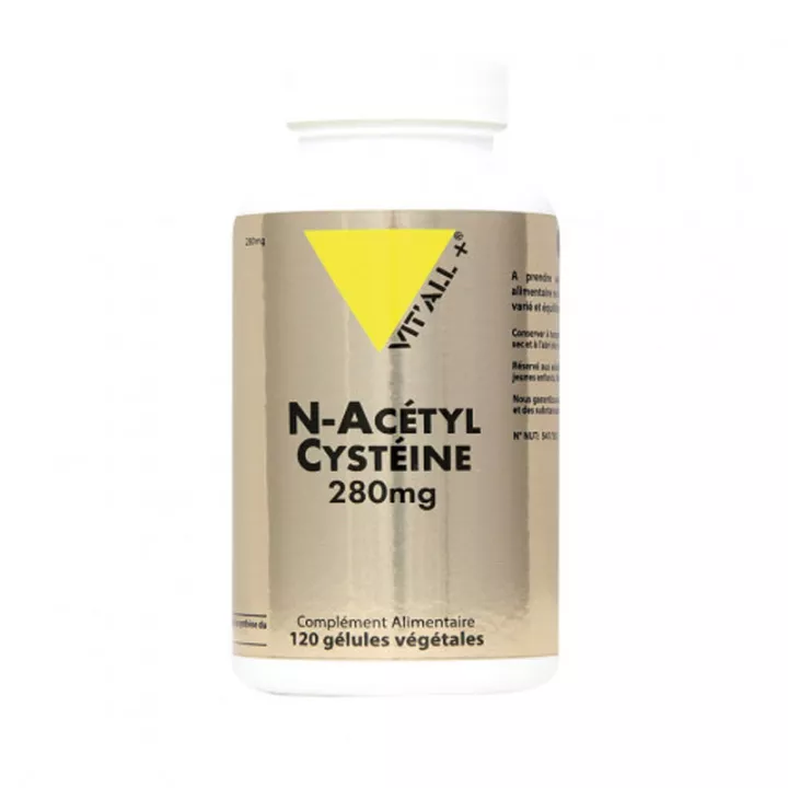 Vitall + N-Acetyl Cysteïne 280 mg 120 capsules