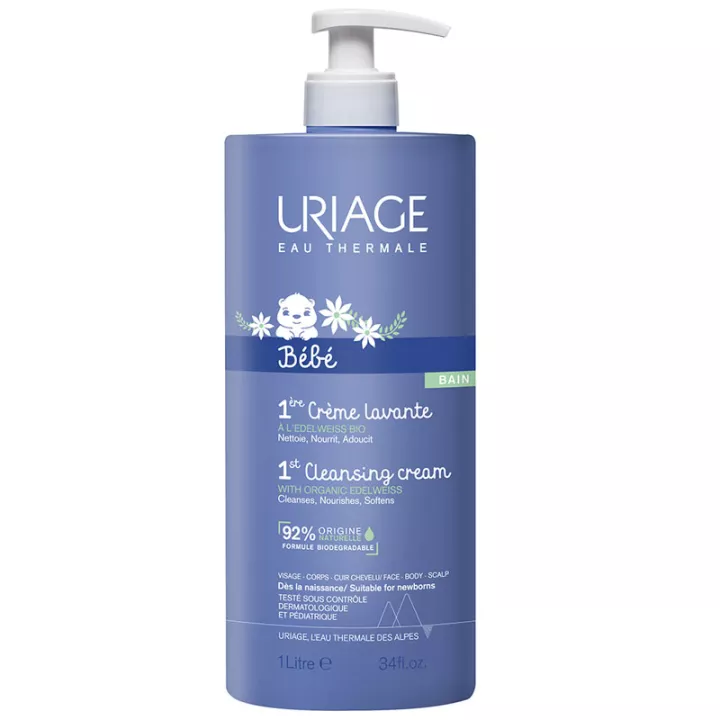 Uriage Baby 1st Reinigungscreme für Körper und Haare