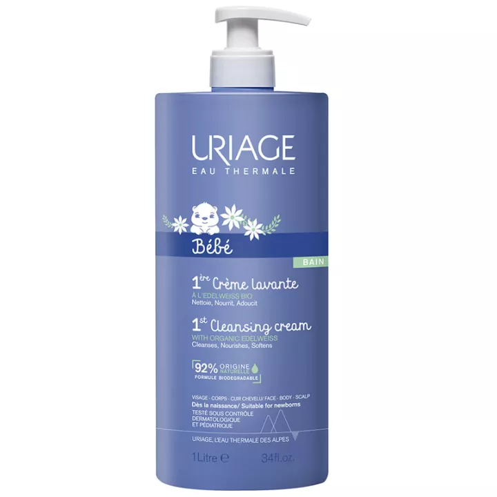 Uriage bébé 1ere Crème Lavante Corps et Cheveux