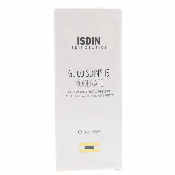 ISDIN Isdinceutics Glicoisdin 15 Efeito moderado de peeling em gel facial 50g
