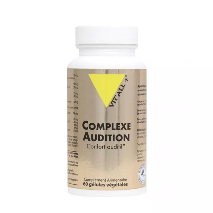 Vitall + Audition Complex 60 plantaardige capsules