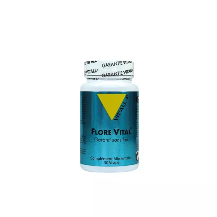 Vitall+ Flore Vital Complexe Microbiotique pour le Bien-être Intestinal 30 DRcaps