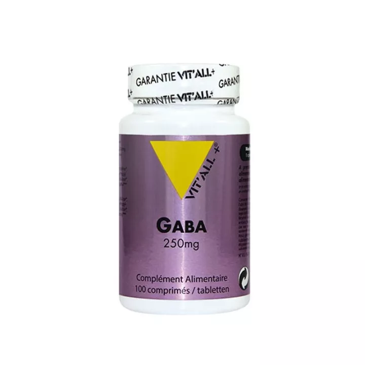 Vitall+ Gaba 250 mg 100 vegetarian capsules