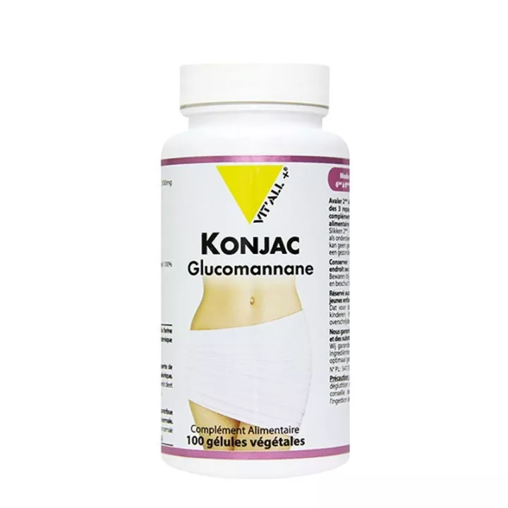 Vitall + Konjac Bio 570 mg 100 plantaardige capsules