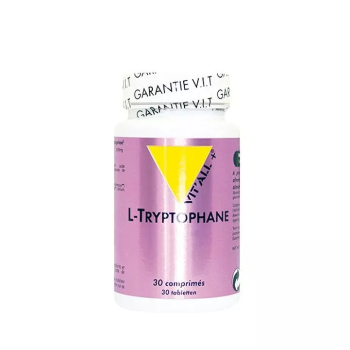 Vitall+ LTryptophane 400mg 30 gélules végétales