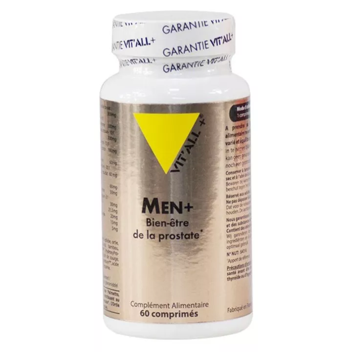 Vitall + Men + Saw Palmetto Squash for Men 60 comprimidos