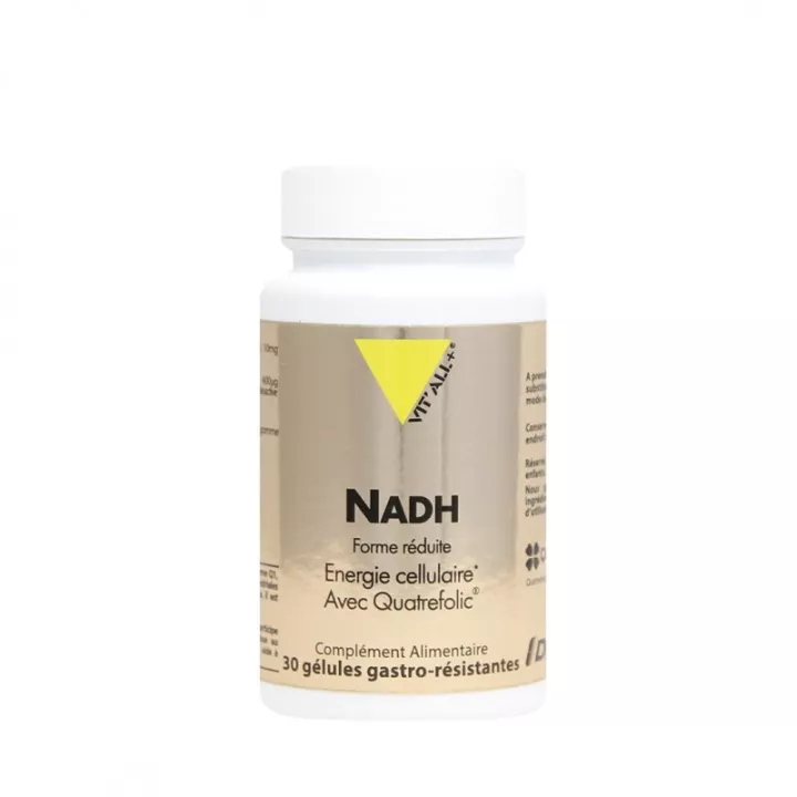 Vitall + Nadh MicroEncapsulated And Stabilized Reduced Form 30 vegetable capsules