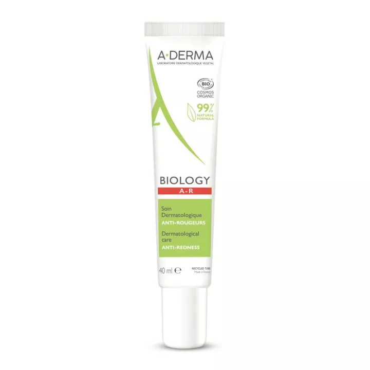 A-Derma Biology AR Cuidado Orgánico Anti-Enrojecimiento 40ml