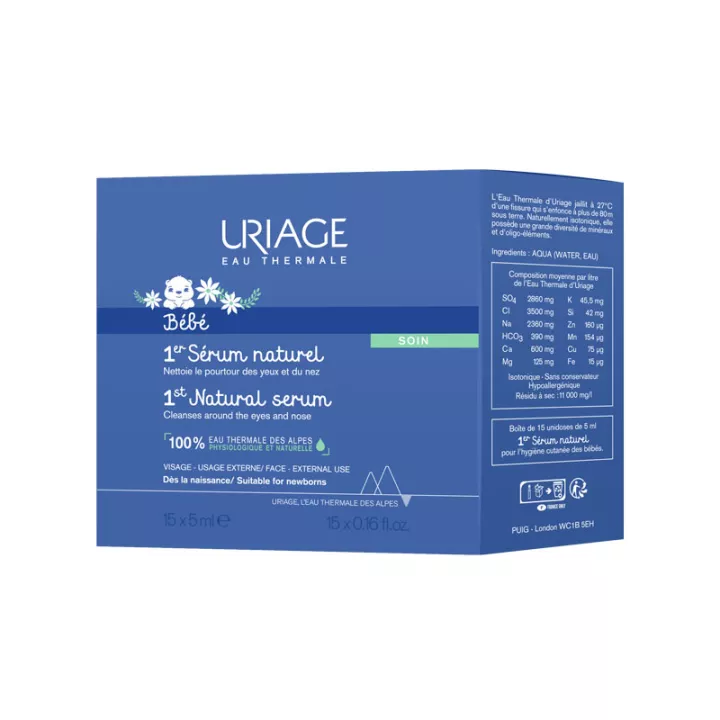 Uriage Baby 1st Natural Serum 15x5ml