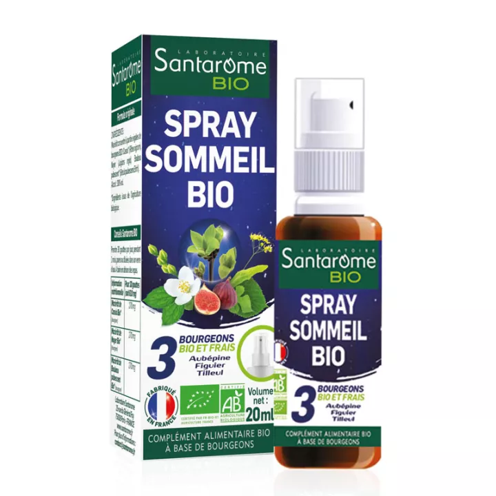 Santarome Bio Sleep Spray 20ml bottle