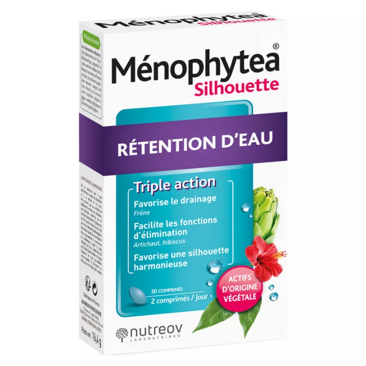 Nutreov Ménophytea Silhouette ritenzione idrica 30 compresse