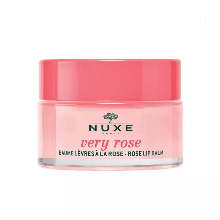 Nuxe Very Rose Lip Balm with Rose 15g jar