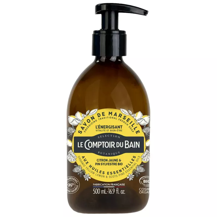 Le Comptoir Bain Bio Energizing Liquid Soap 500ml