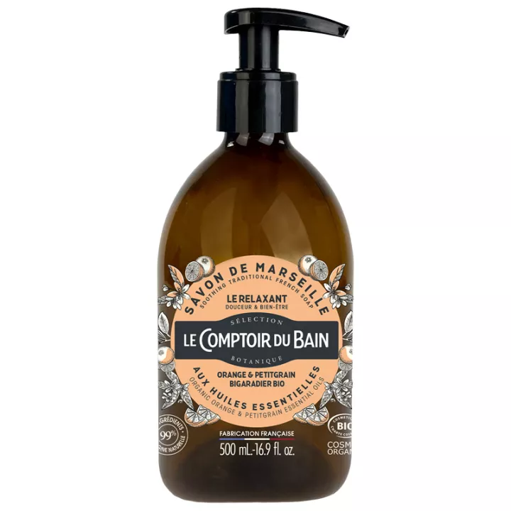 Le Comptoir Bain Savon Liquide Bio Relaxant 500ml