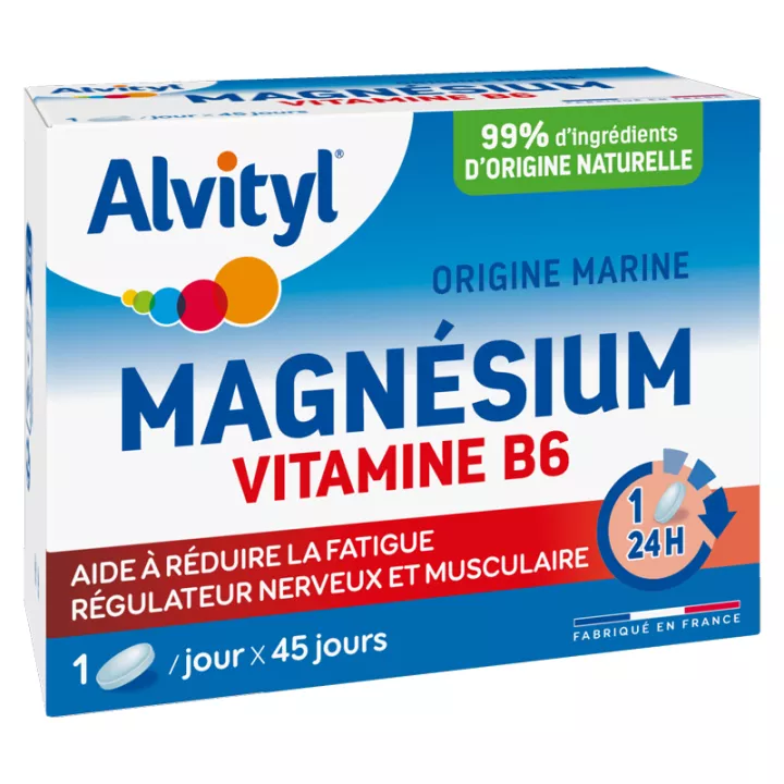 Alvityl Magnesium Vitamine B6 45 tabletten