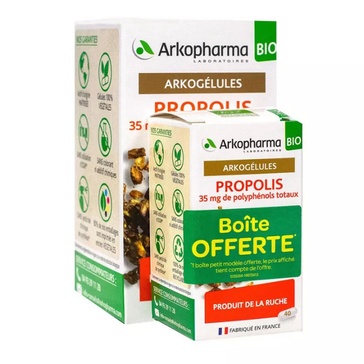 Arkogélules Propolis Produit de la Ruche Bio 130 + 45 gélules