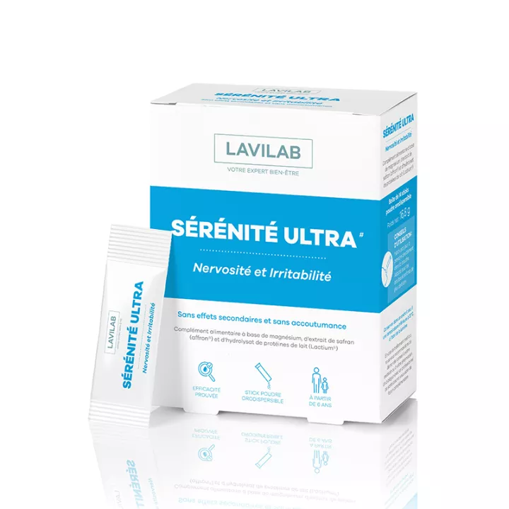 Ultra Serenity 14 orodispersible sticks Child Lavilab