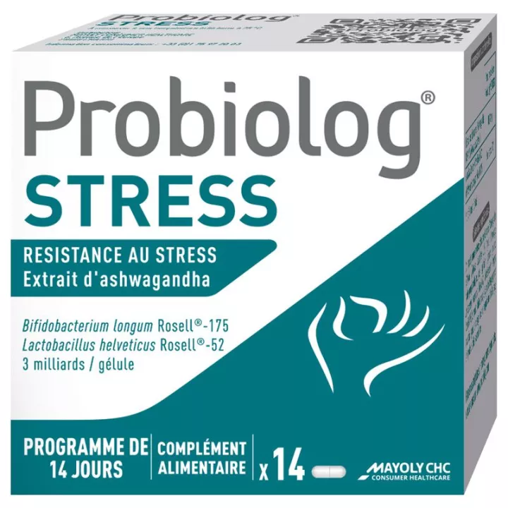 Probiolog Stress Ashwagandha + Probiotique 14 gélules
